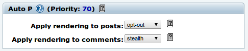 Auto P Plugin