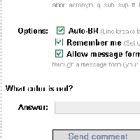 Turing Test admin section