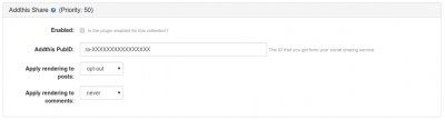 AddThis Plugin