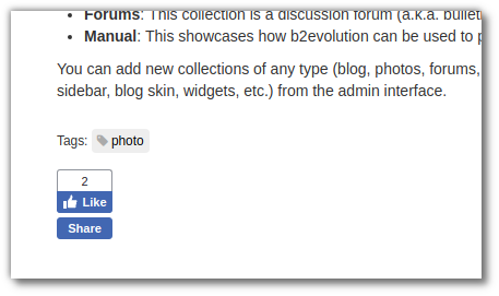 Facebook Widget Plugin