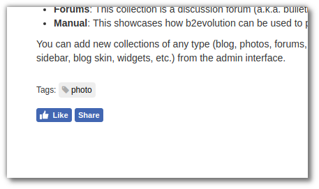 Facebook Widget Plugin