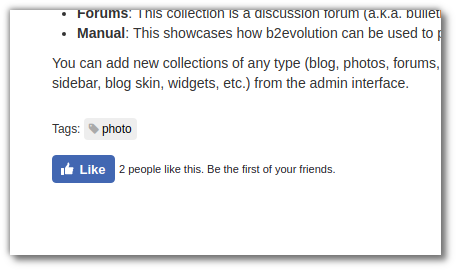 Facebook Widget Plugin