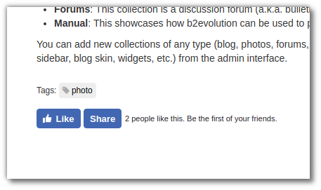 Facebook Widget Plugin