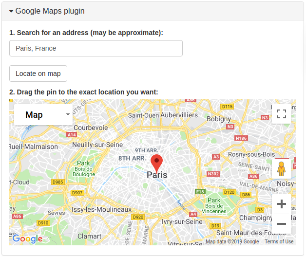 Google Maps Plugin