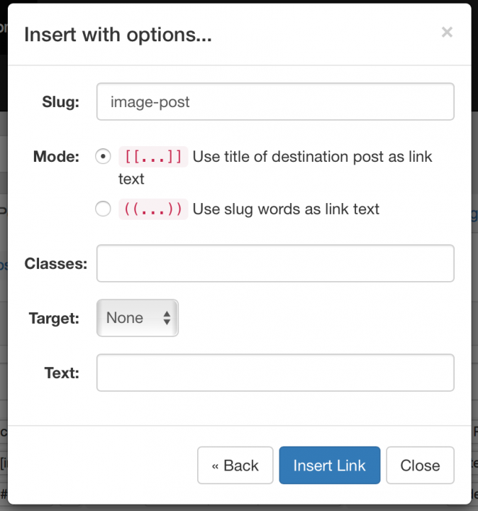 Short Links / ForeverLinks / Quick Links Plugin