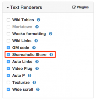 Shareaholic Plugin
