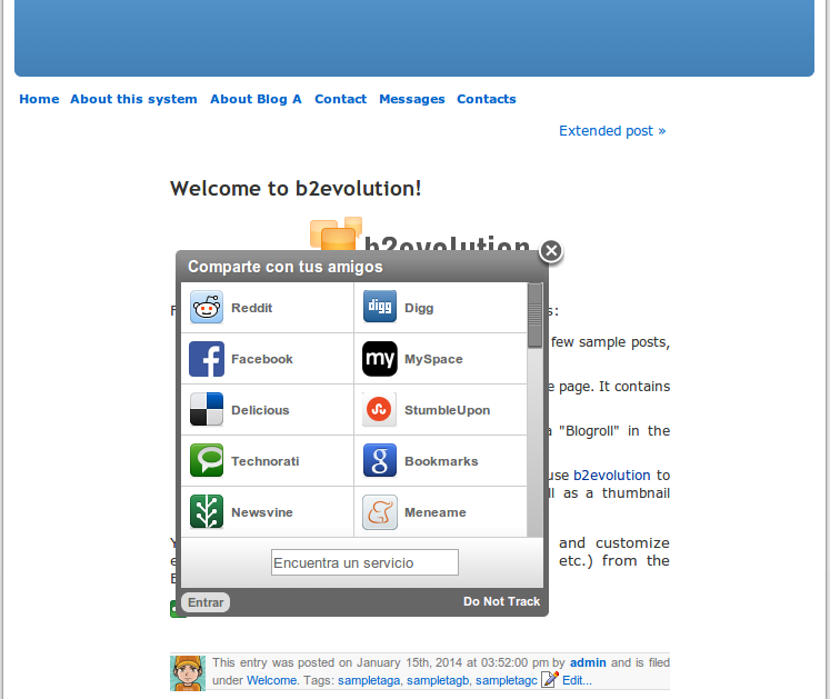 ShareThis Plugin (OLD)